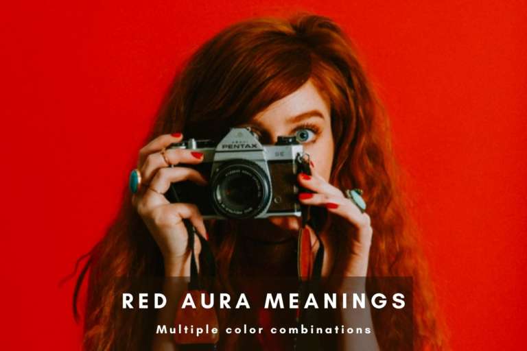 What does a red aura mean? 13 color combinations