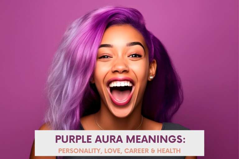 Purple Aura meaning: Love, Career, Personality